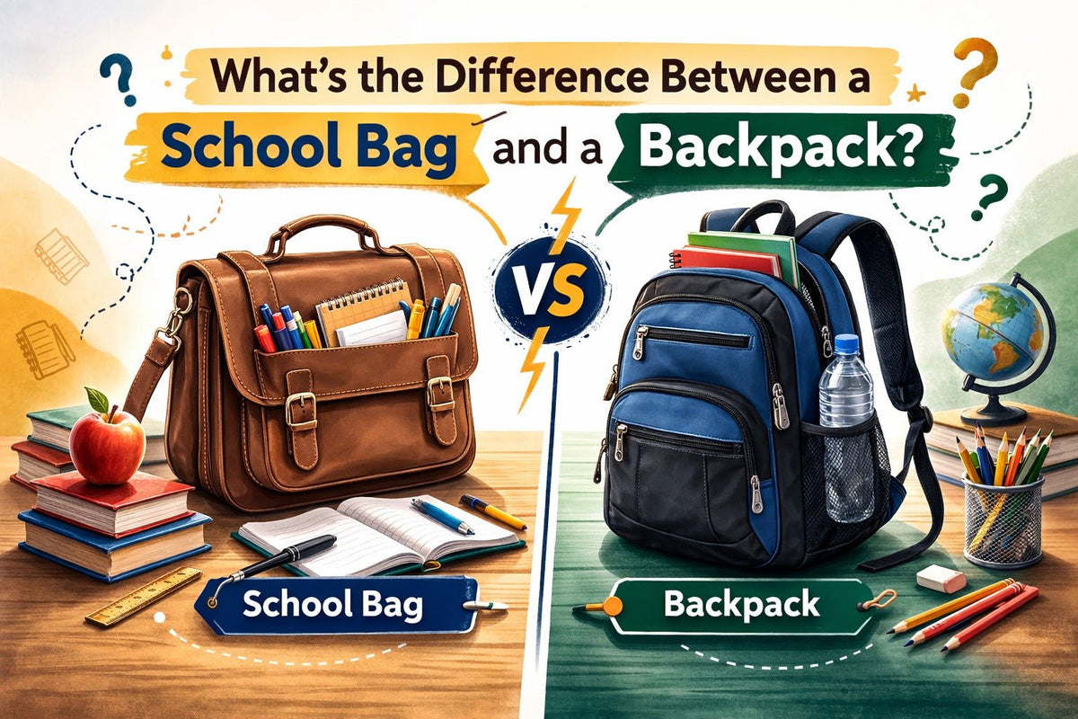 School Bag vs Backpack Complete Guide - Mom & Kids