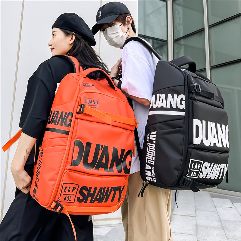 Travel Bag Men's Large Capacity Travel Backpack Men's Backpack Hand-held Luggage Bag Multi-functional Schoolbag