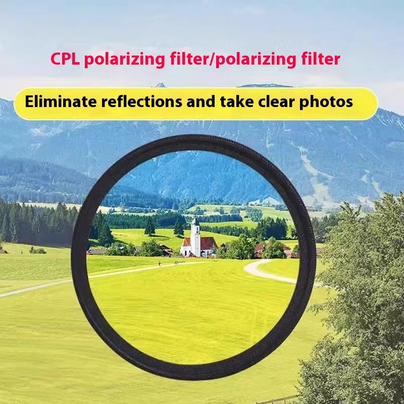 Mobile Phone Polarized Lens Special Photography Filter Photo HD Auxiliary Shooting