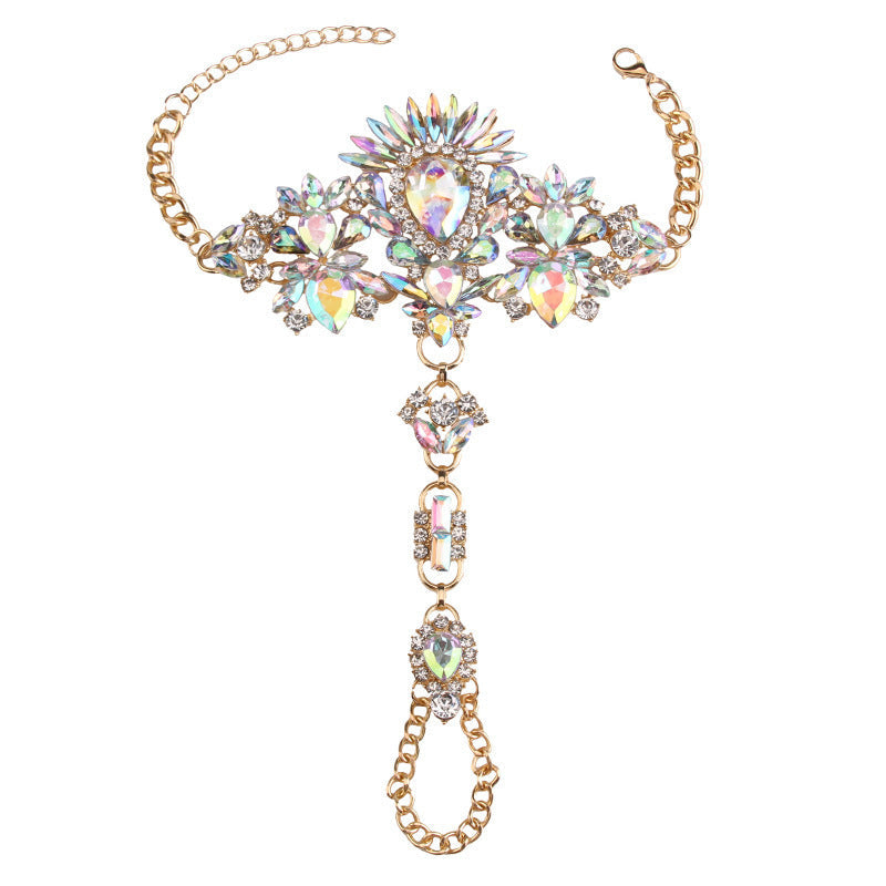 Fashion Crystal Atmosphere Anklet