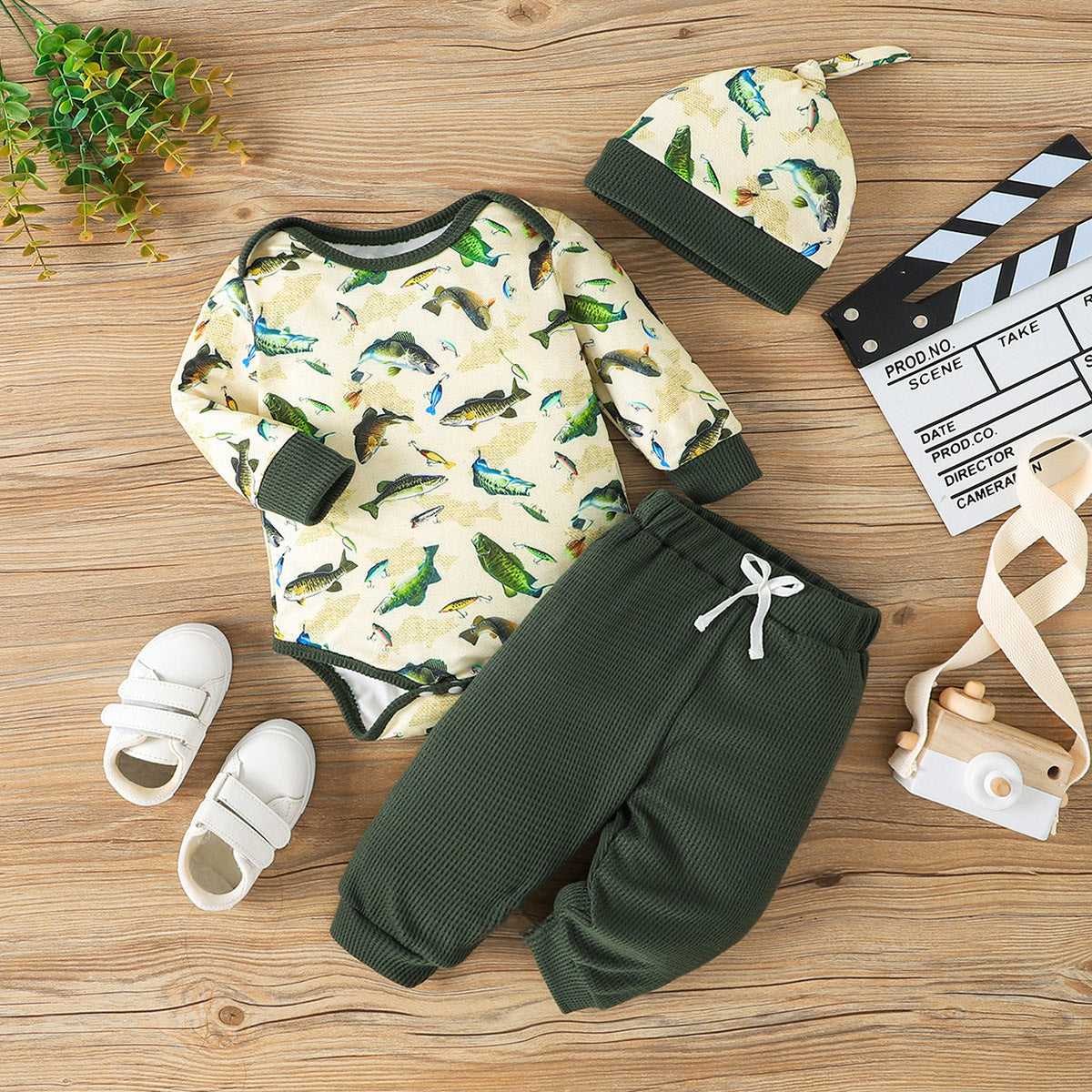 Spring And Autumn Infant Toddler Baby Leisure Cute Rompers Suit
