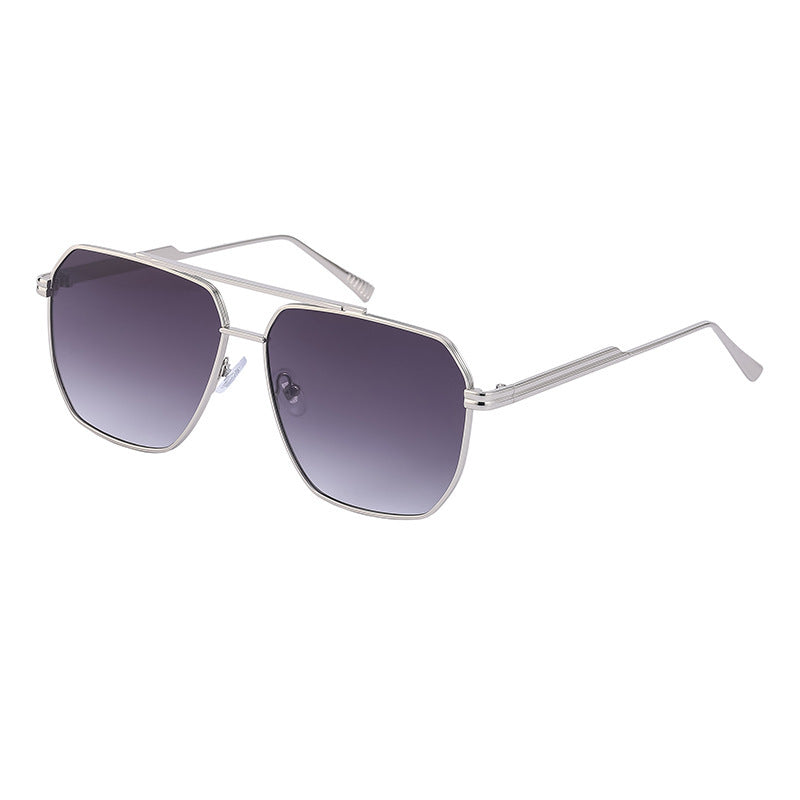 Men's Outdoor Cycling Retro Double Beam Sunglasses