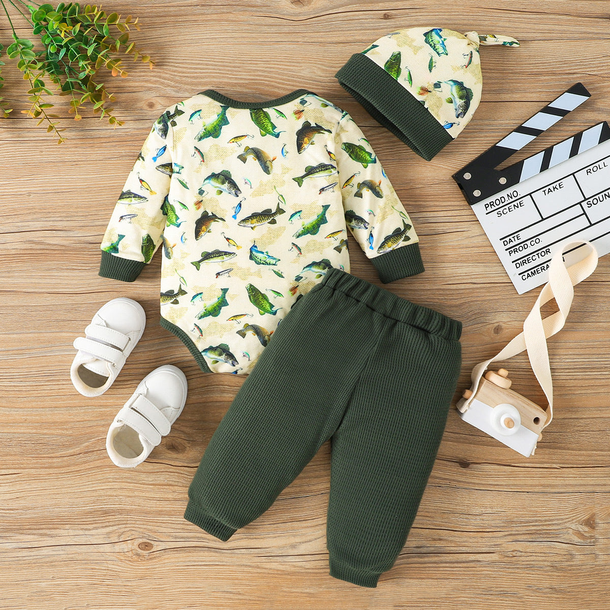 Spring And Autumn Infant Toddler Baby Leisure Cute Rompers Suit