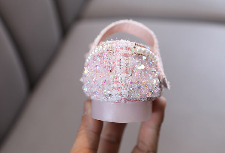 Bow Baby Princess Children's Single-layer Shoes