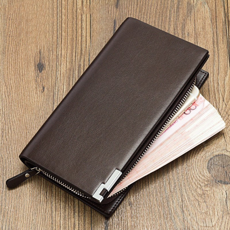Wallet Men's Long Multifunctional Zipper