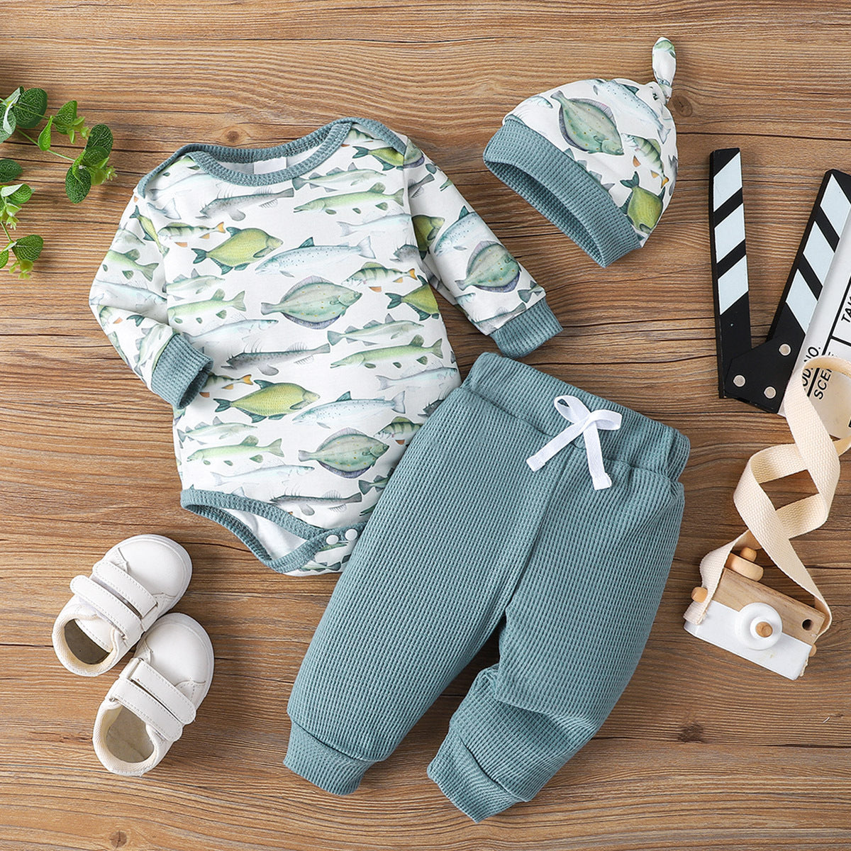 Spring And Autumn Infant Toddler Baby Leisure Cute Rompers Suit