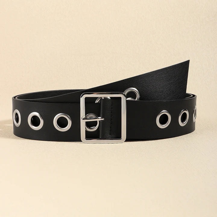 Men And Women Fashion Hollow Belt Personality Punk Style PU Soft Belt Jeans Hip Hop AccessoriesLace Triangular Hair Scarf Headband Square Headscarf Hairband Turban Bandage Bandana Headband Women Headwarp Hair Accessories (Copy)