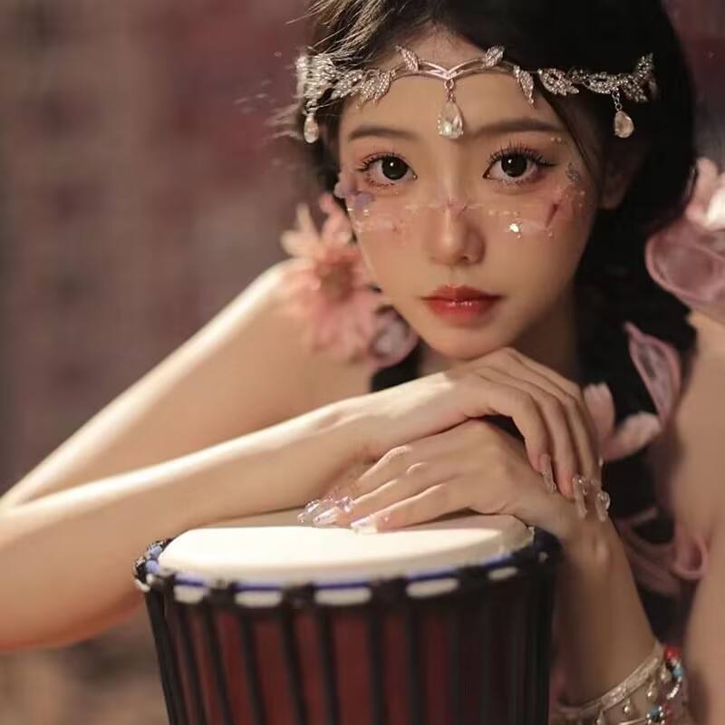 Exotic retro temperament tassel headdress female new rhinestone high-grade headband headband bridal crown hair accessories