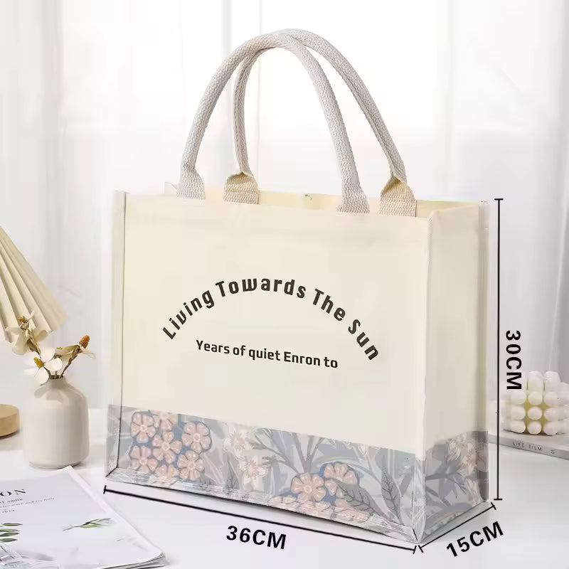 Stylish High Quality Prints Minimalism Premium Canvas Tote Bag