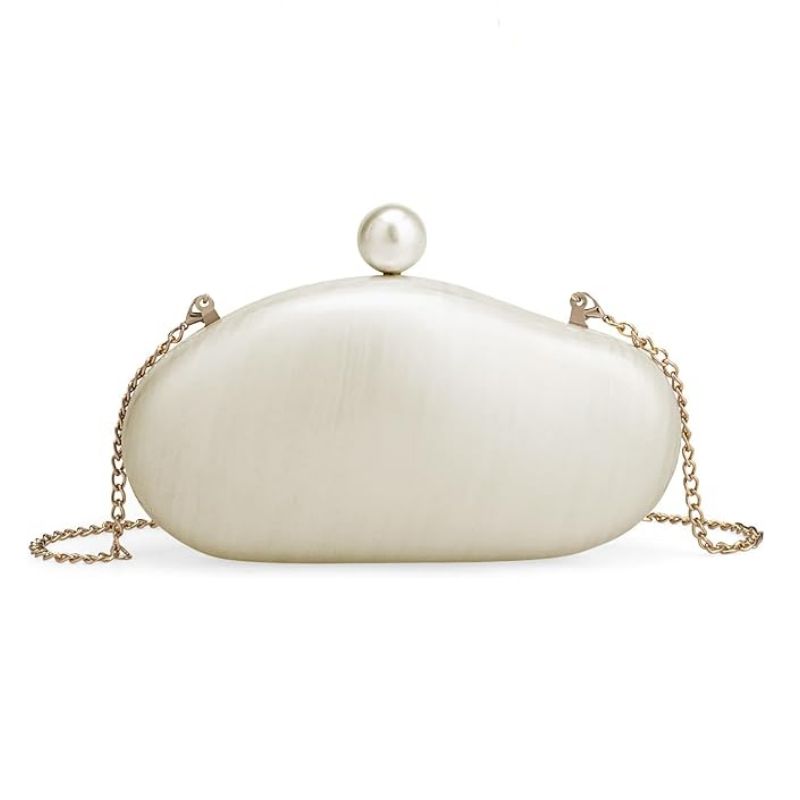 Luxury Acrylic Clutch Evening Bag Marble Pearl Ladies Purses for Parties Weddings Bridal Events Handbag