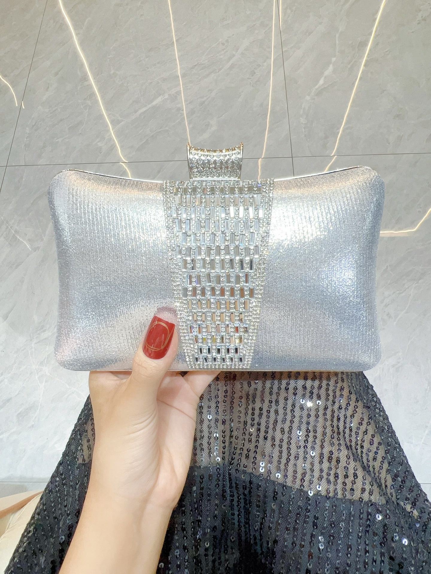 Evening Clutch Purse Chain Shoulder Crossbody Bag