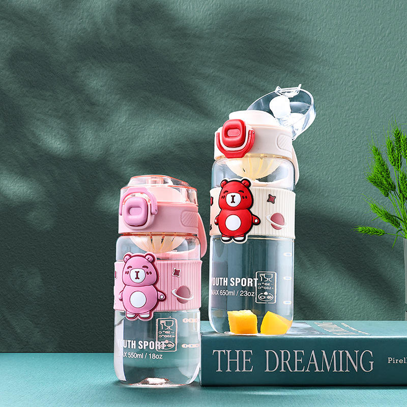 New Style PC Water & Tea Cup for School Use Strong & Fall-Resistant Portable Sports Drink Cup for Boys & Girls