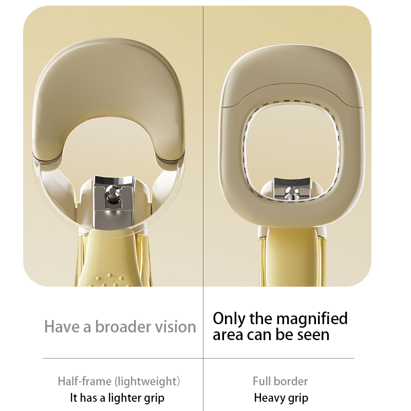 Baby Nail Clipper with Magnifier and LED Light for Baby Children