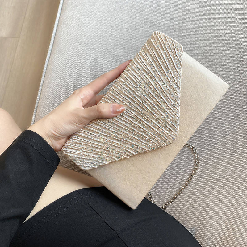 Women's Clutch Bag Evening Bags Champagne Wedding Cocktail Party