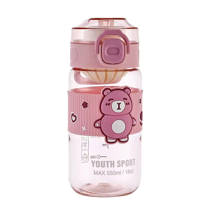 New Style PC Water & Tea Cup for School Use Strong & Fall-Resistant Portable Sports Drink Cup for Boys & Girls