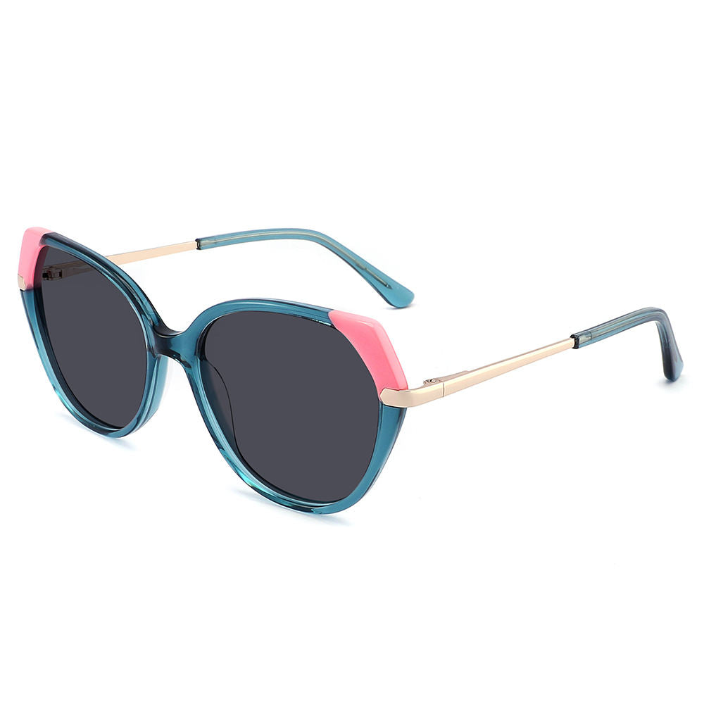 Luxury Trend Acetate Ovaled Oversized Large Sunglasses