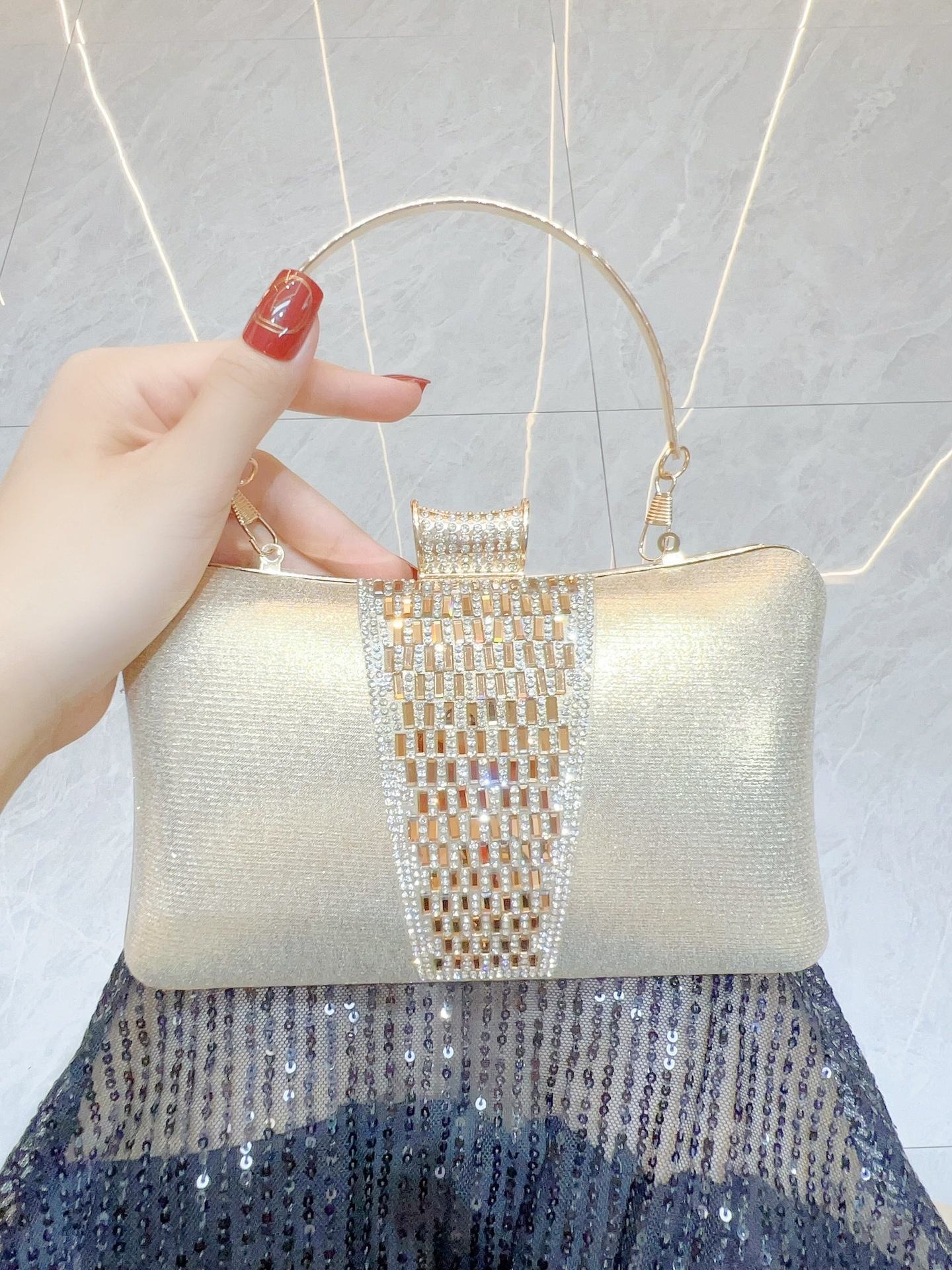 Evening Clutch Purse Chain Shoulder Crossbody Bag