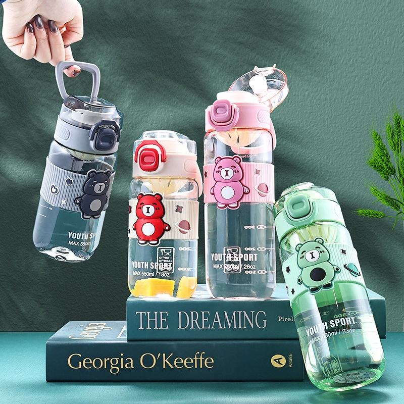 New Style PC Water & Tea Cup for School Use Strong & Fall-Resistant Portable Sports Drink Cup for Boys & Girls