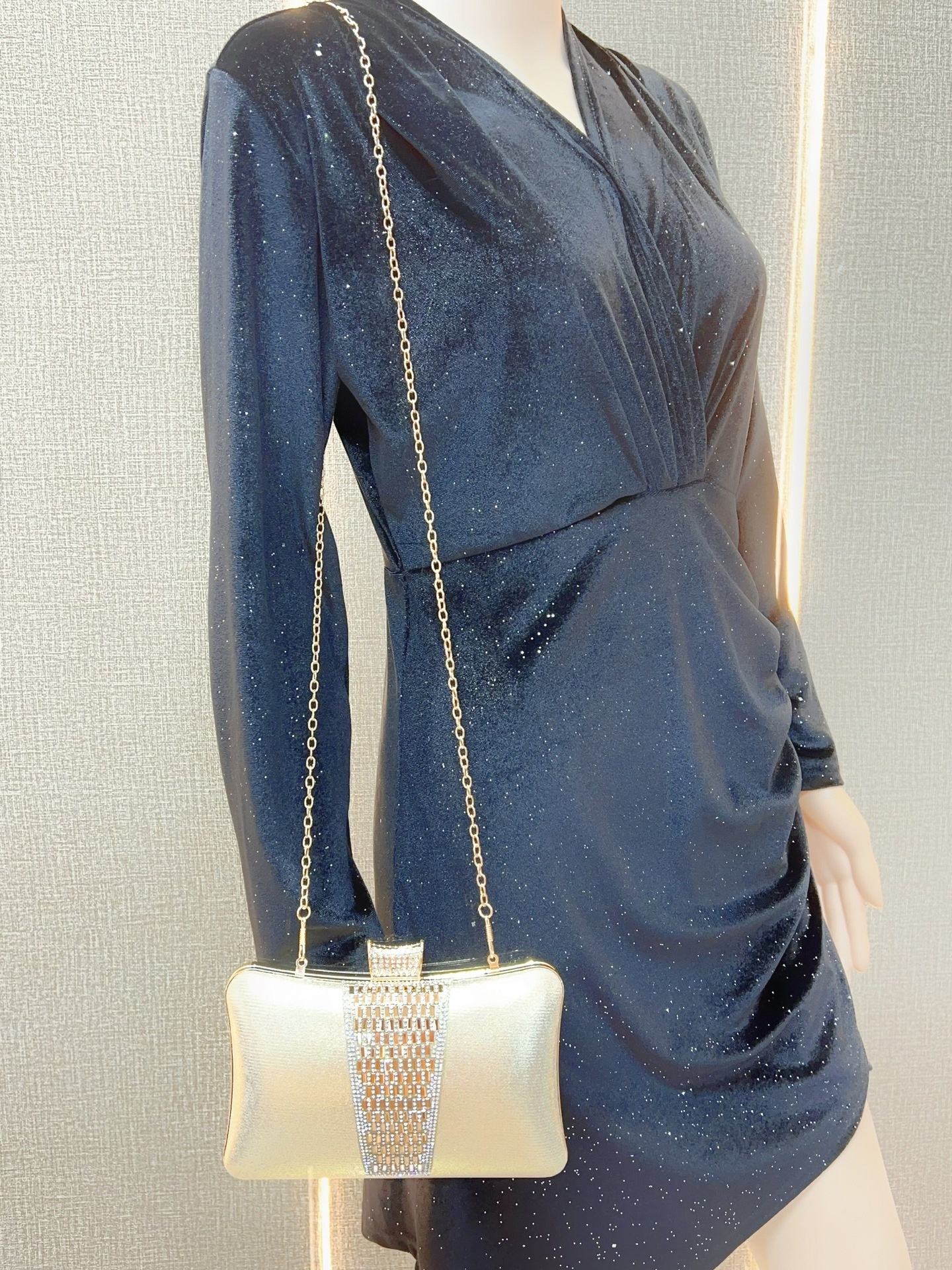 Evening Clutch Purse Chain Shoulder Crossbody Bag