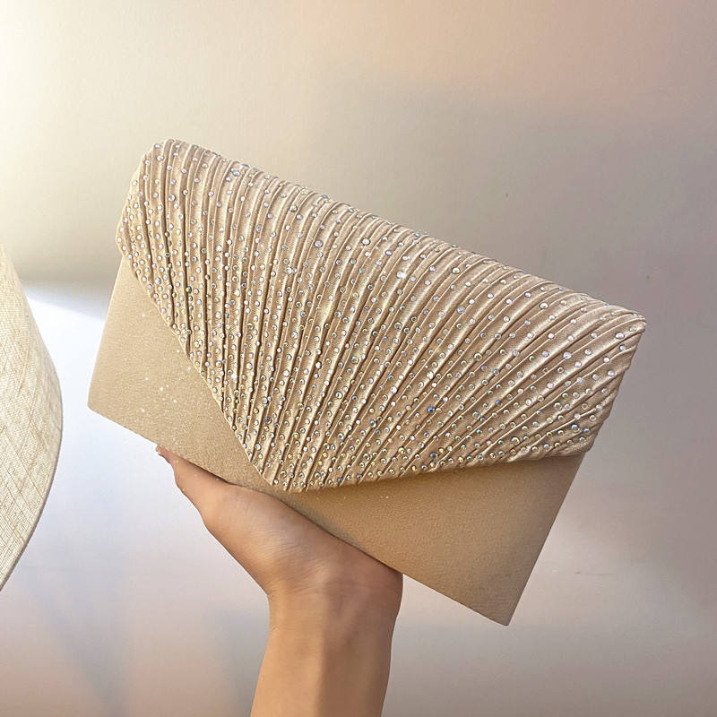 Women's Clutch Bag Evening Bags Champagne Wedding Cocktail Party