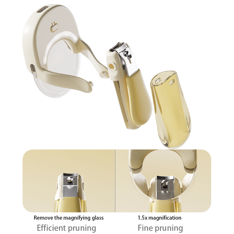 Baby Nail Clipper with Magnifier and LED Light for Baby Children