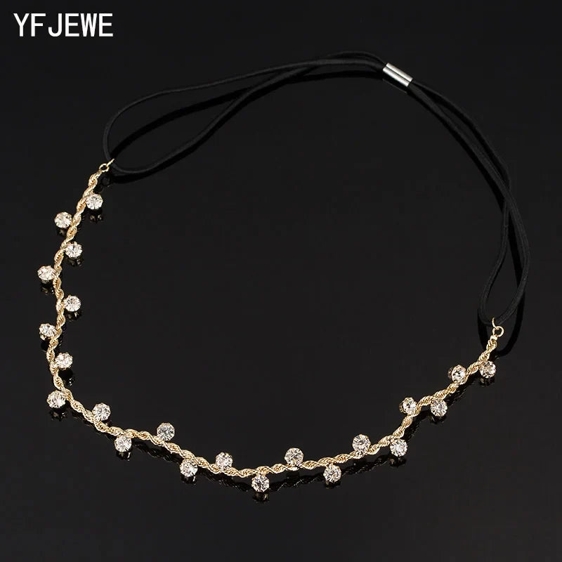 Rhinestone Elastic Belt Black Women's Stretch Belt Gold Girls Wide Crystal Flower Waist Jewelry Accessories for Dress