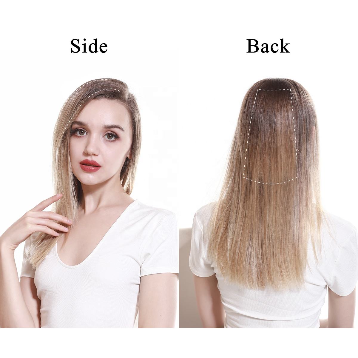 Women's Clip-In Synthetic Hair Invisible Wedding Bride Design for Heightened Volume Fluff Wedding Day Volume Fluffing Tool