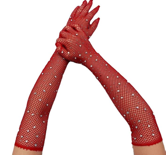 Stockings Mesh Long Gloves Wedding Accessories