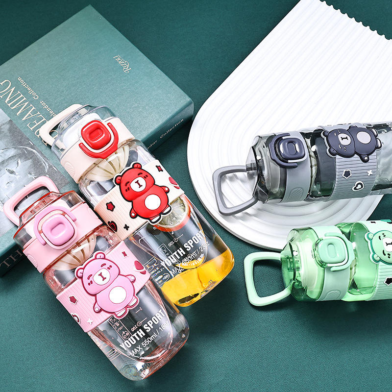 New Style PC Water & Tea Cup for School Use Strong & Fall-Resistant Portable Sports Drink Cup for Boys & Girls