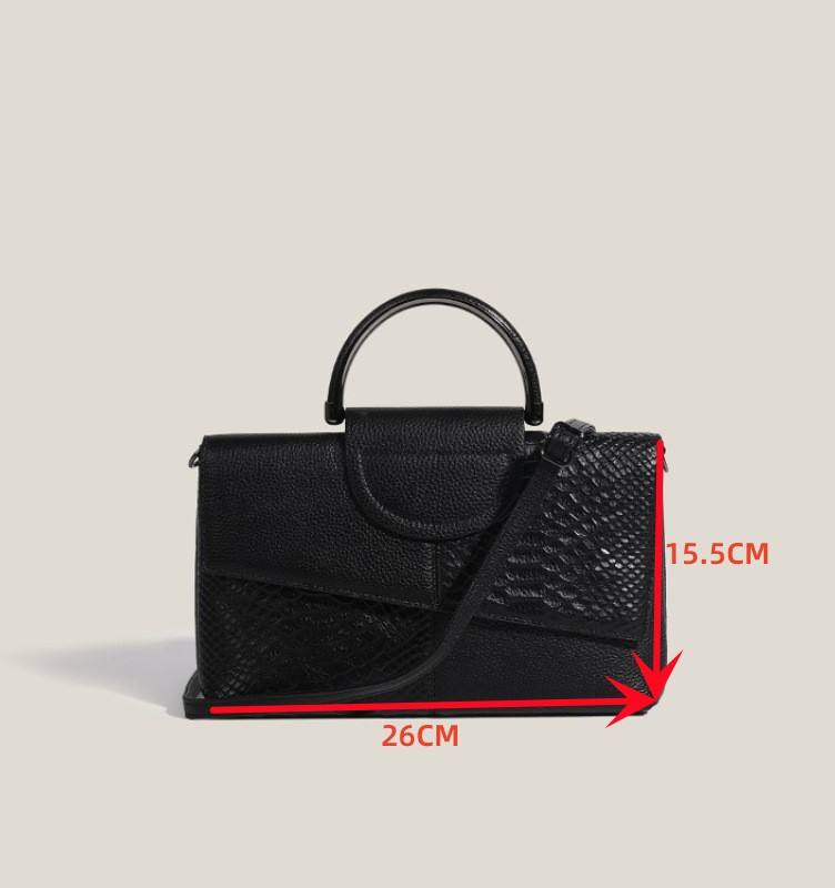 High-End Women's Snake Crocodile Pattern Clutch Bag