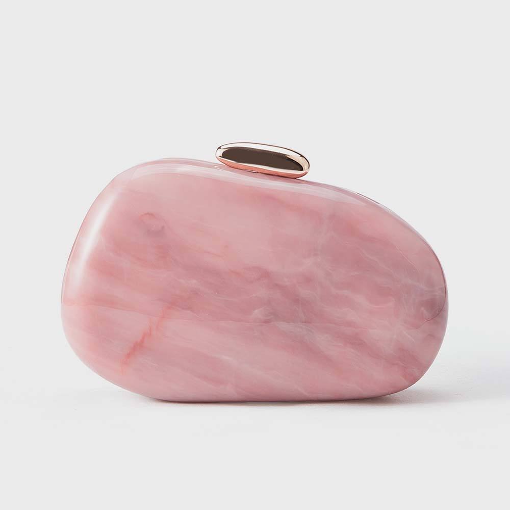 New Marble Pattern Acrylic Evening Bag Luxury Handbag Purse Women Ladies Purses Wedding Party Bridal Clutch Bags