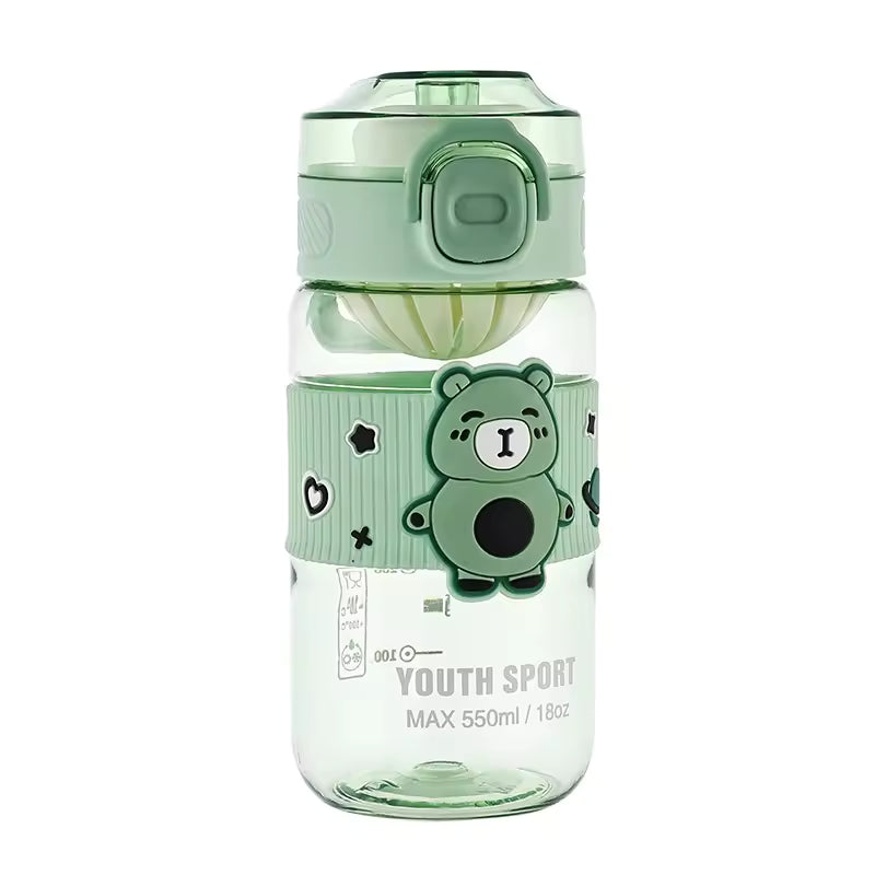 New Style PC Water & Tea Cup for School Use Strong & Fall-Resistant Portable Sports Drink Cup for Boys & Girls