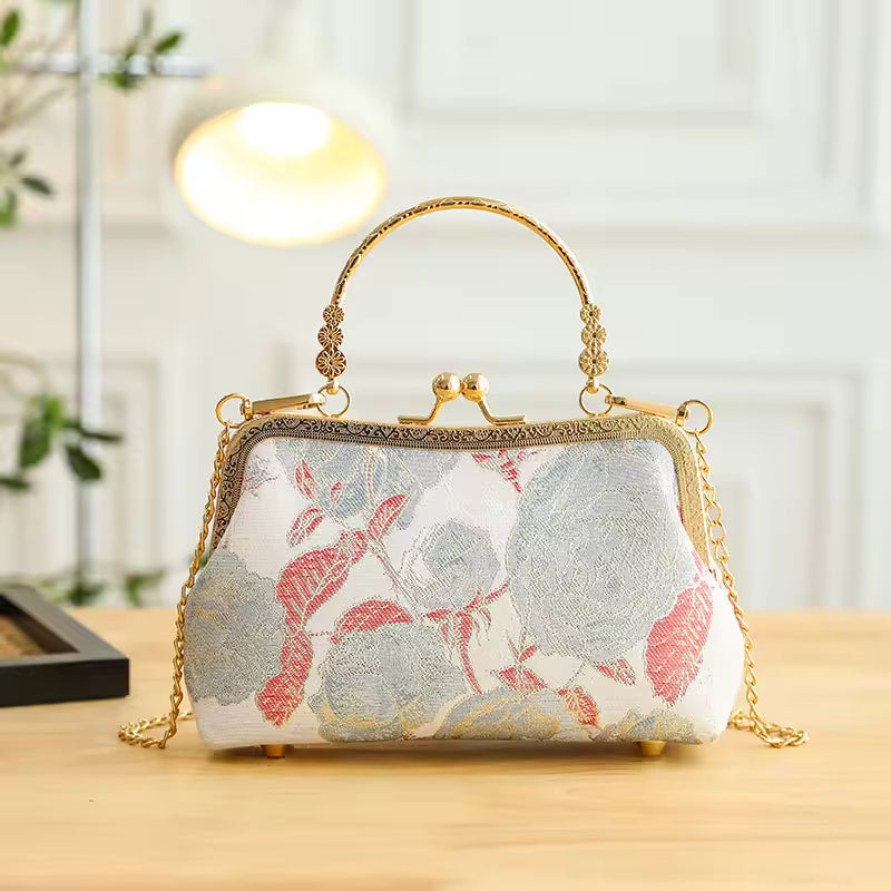 Chinese Style Shell Cheongsam Evening Clutch Bag for Women