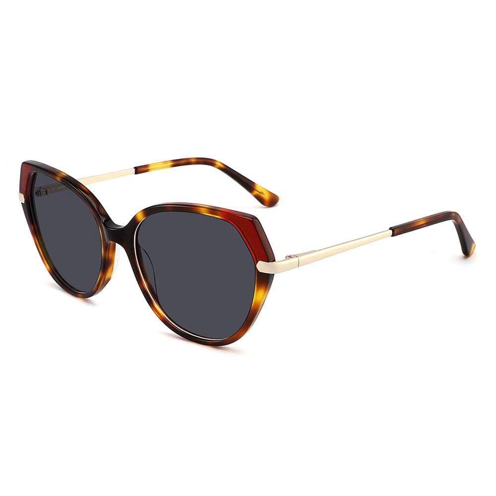 Luxury Trend Acetate Ovaled Oversized Large Sunglasses