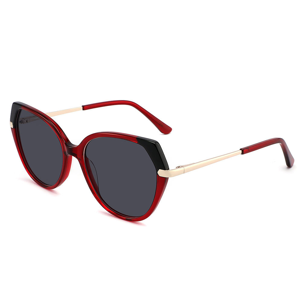 Luxury Trend Acetate Ovaled Oversized Large Sunglasses