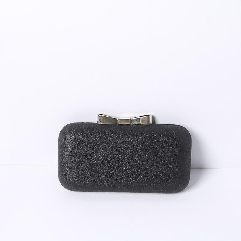 Ladies Clip Handbag Women Purse Chain Clutch Evening Bag