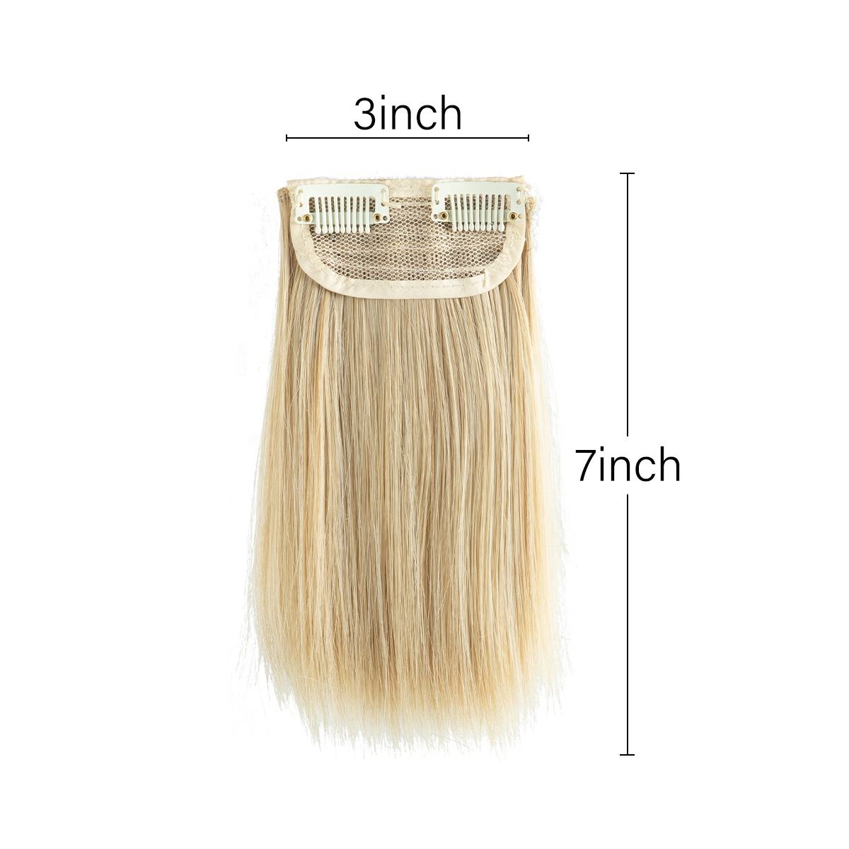 Women's Clip-In Synthetic Hair Invisible Wedding Bride Design for Heightened Volume Fluff Wedding Day Volume Fluffing Tool