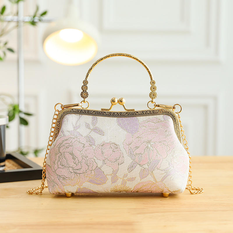 Chinese Style Shell Cheongsam Evening Clutch Bag for Women