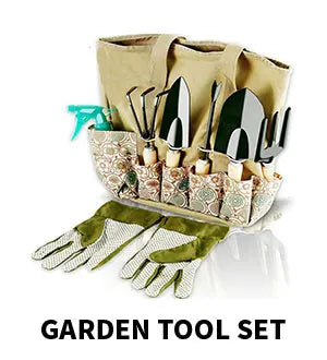 Most Popular Steel Garden Equipment Hand Tools Set Including Shovel Watering Can Case OEM Customizable Gardening Repair Use
