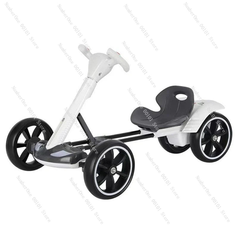 Children's electric go karts do not require installation and can ride in electric cars, rechargeable