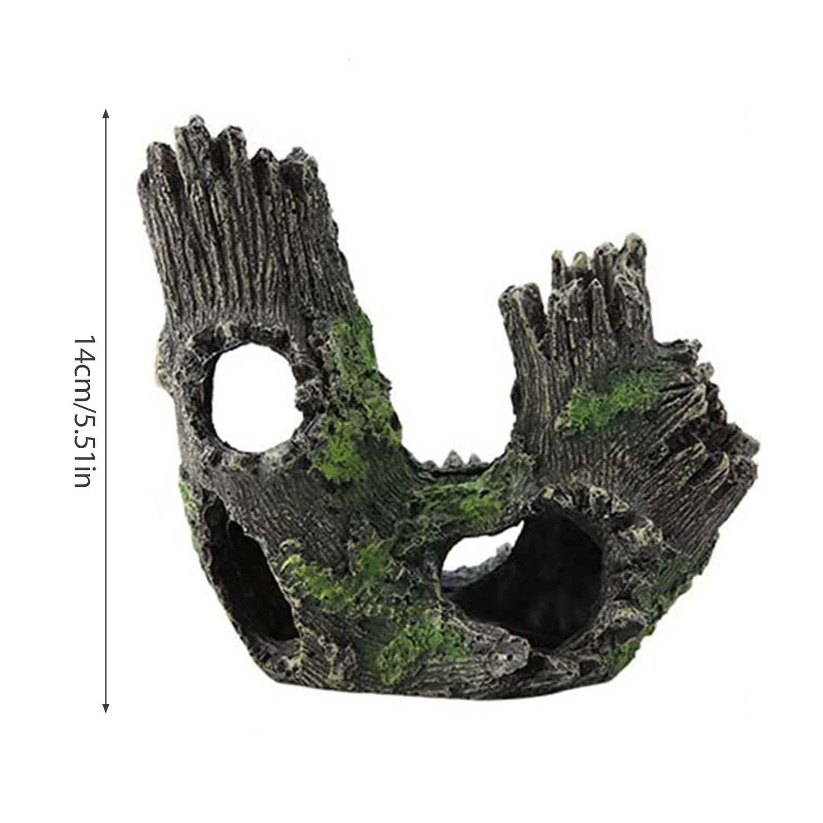 Fish Tank Artificial Bridge Resin Landscape Decoration Bridge Aquarium Equipment Accessories Ornament Cave Aquatic Pet Fish