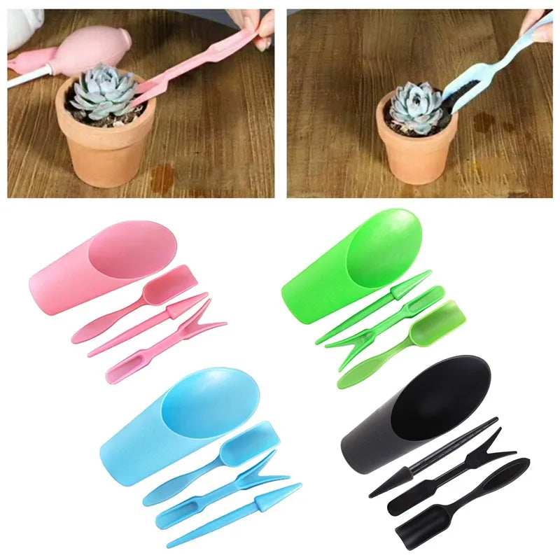 Garden Planter kit Accessories Sowing succulents transplant seedlings planted tool Bonsai fertilizer drilling device 1 Set