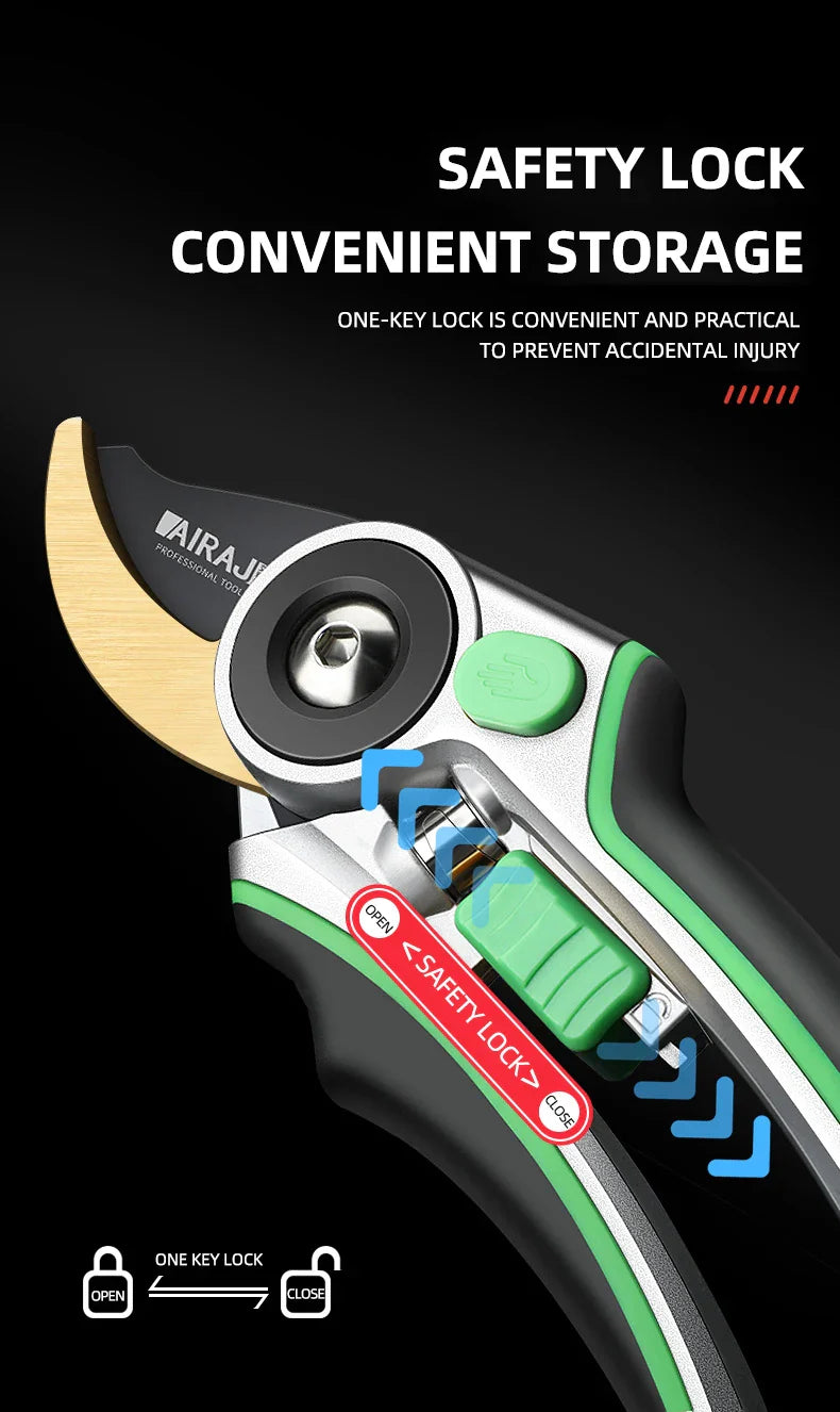 Garden Tools Labor Saving Scissors Gardening Plant Sharp Branch Pruners Protection Hand Durable
