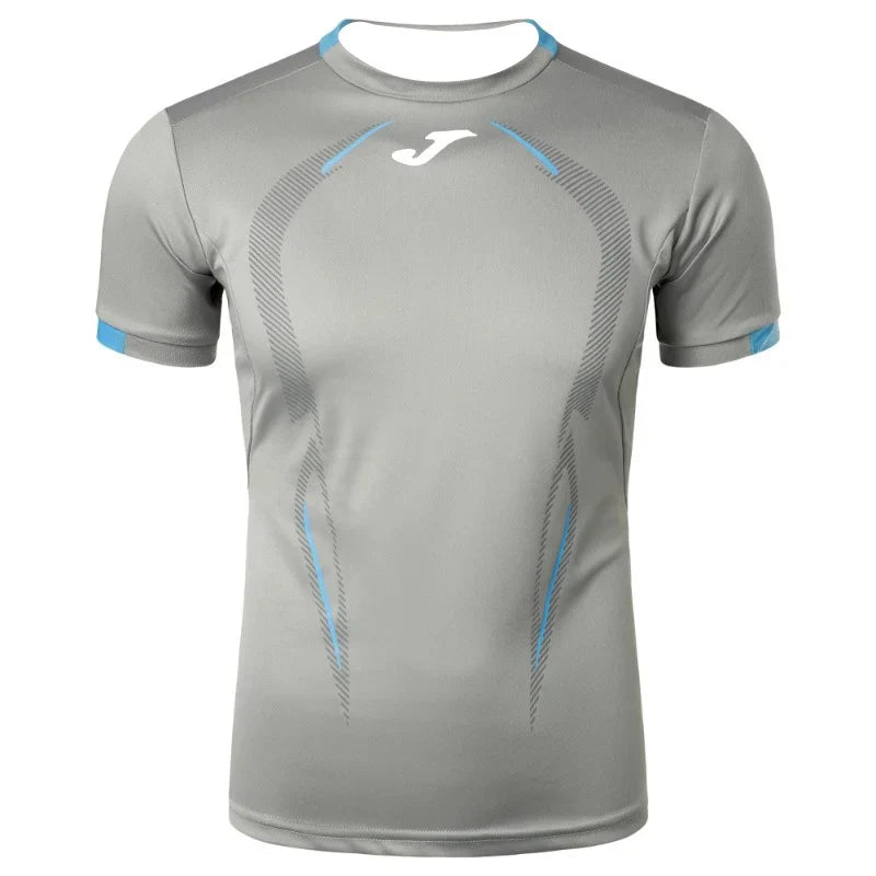 JOMA Quick-drying sweat-absorbing men's T-shirt, short-sleeved sweatshirt, high-quality top for football, running and sports