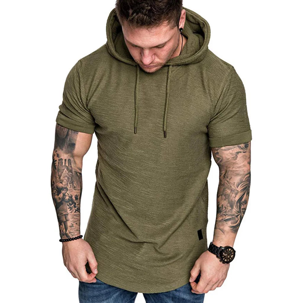 2018 Mens Sleeveless Hoodies Fashion Casual Zipper Hooded Sweatshirt Men bodybuilding tank top sporting Shirt waistcoat vest gym