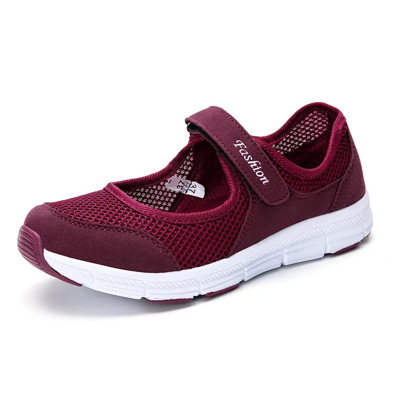 Women Shoes Breathable Vulcanized Shoes Fashion Solid Color Casual Shoes Work Walking Shoe Lightweight Flat Sneakers Zapatos