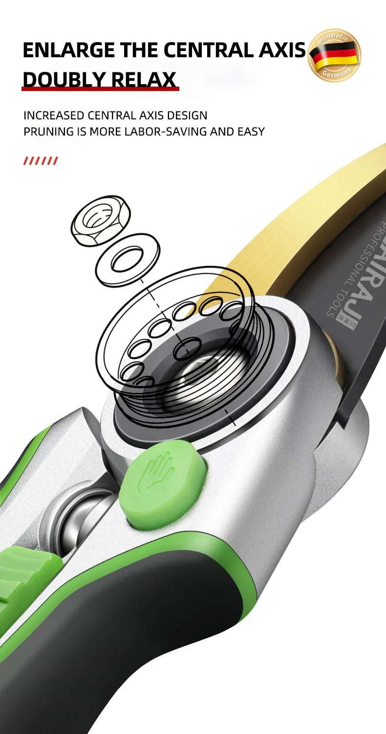 Garden Tools Labor Saving Scissors Gardening Plant Sharp Branch Pruners Protection Hand Durable