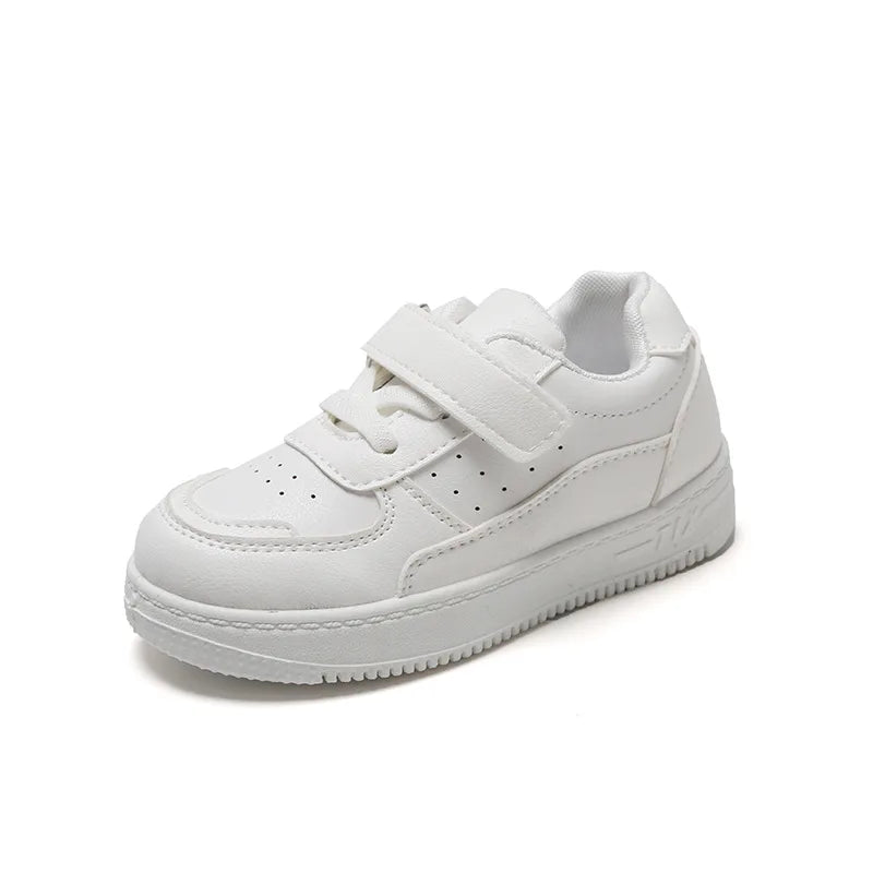 Kid White Casual Shoes For Baby Boy and Girl Sports Shoes With Soft Sole Walking Shoes For Children From 1 to 7 years old