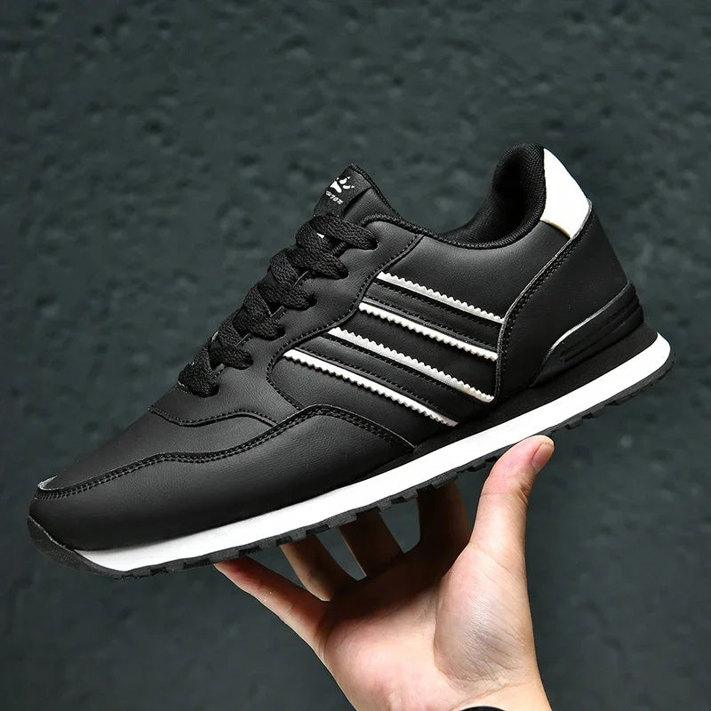 Men's Shoes New Spring and Autumn Sports Shoes, Durable and Lightweight Running Shoes, Breathable for Teenagers, Middle Sch