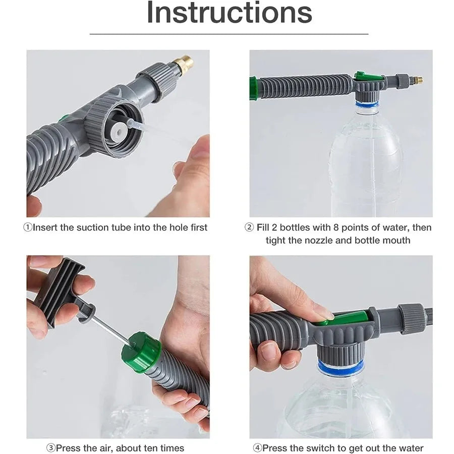 Gardening Sprayer Accessories For Garden Hand Water Compression Watering Can Agricultural Sprayers Atomizer Gun Spray Grow Home